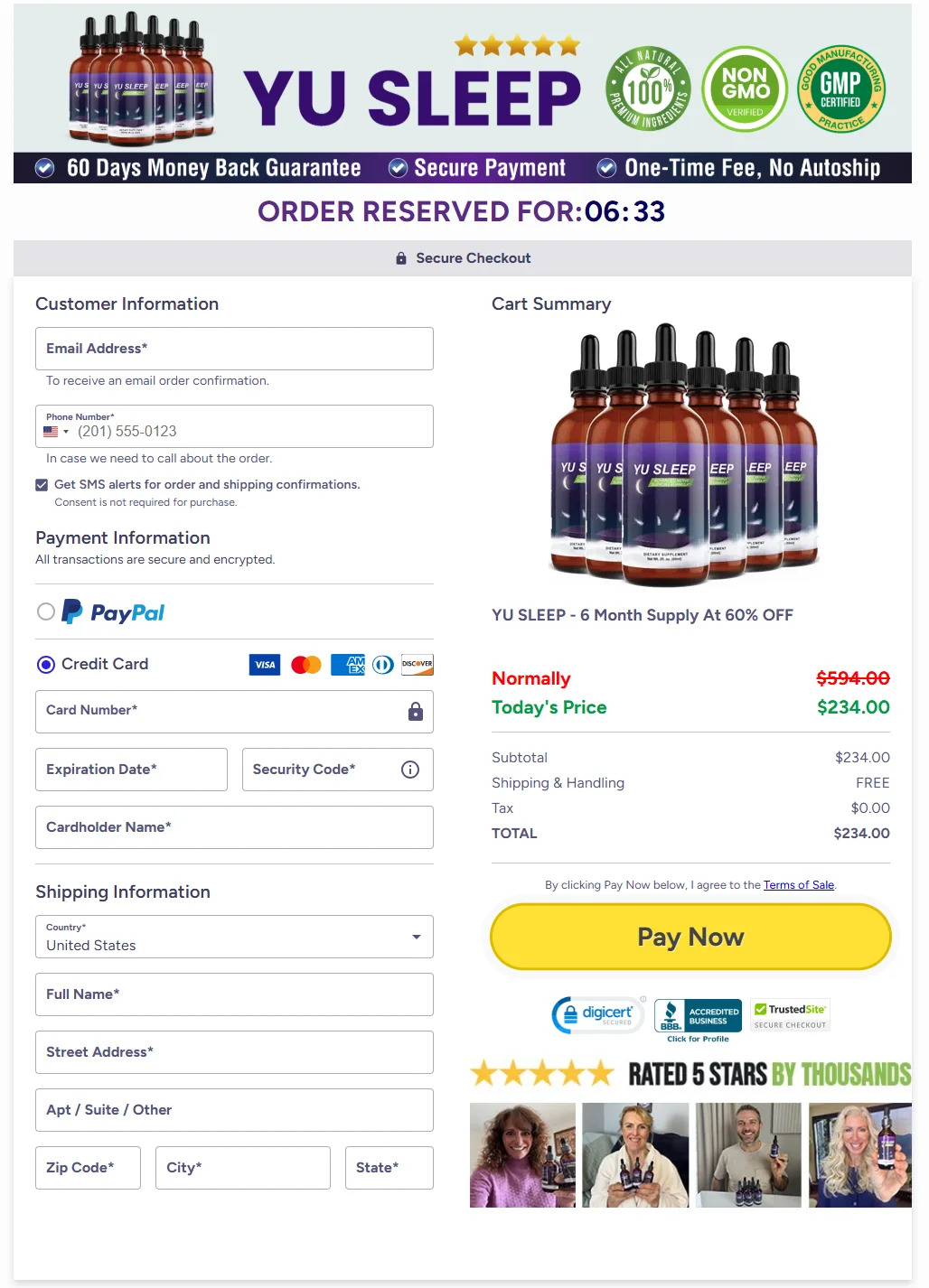 Yu Sleep order page 3